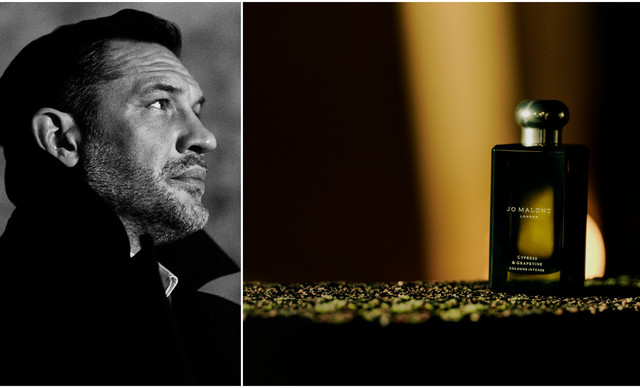 Ο Tom Hardy είναι ο ambassador του Jo Malone για το νέο άρωμα “Cypress & Grapevine Cologne Intense”