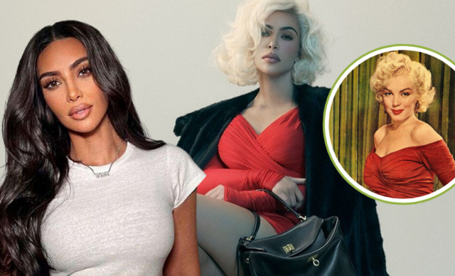 Η Kim Kardashian μεταμορφώθηκε σε Marilyn Monroe για τη νέα καμπάνια του οίκου Balenciaga