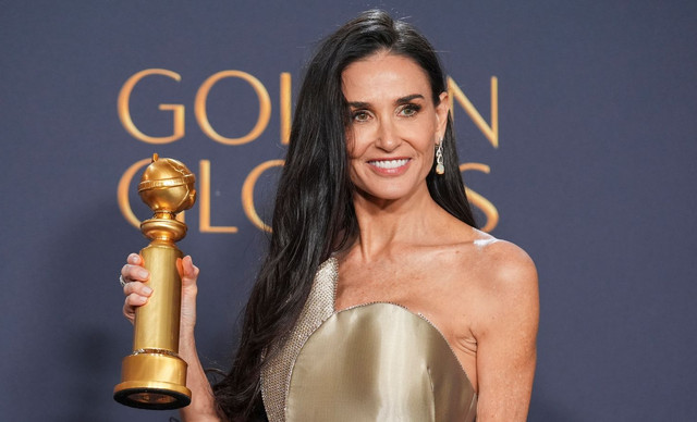 Demi Moore: Κατακτά την πρώτη της Χρυσή Σφαίρα: «Το σύμπαν μου είπε ότι δεν τελείωσα»