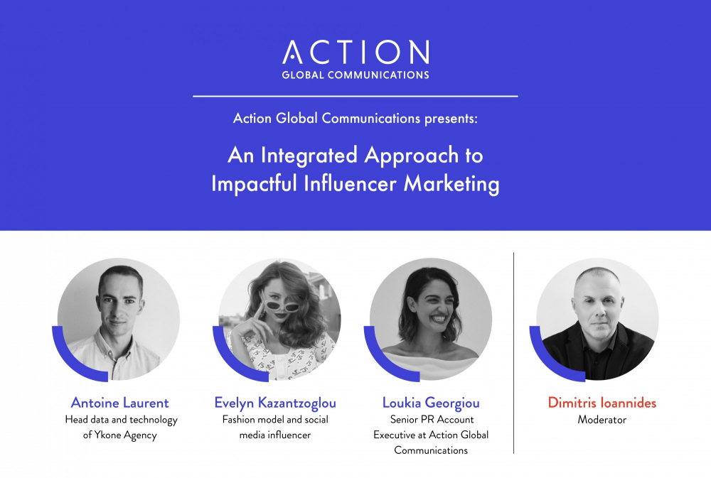 Το Influencer Marketing στο επίκεντρο του νέου webinar της Action Global Communications