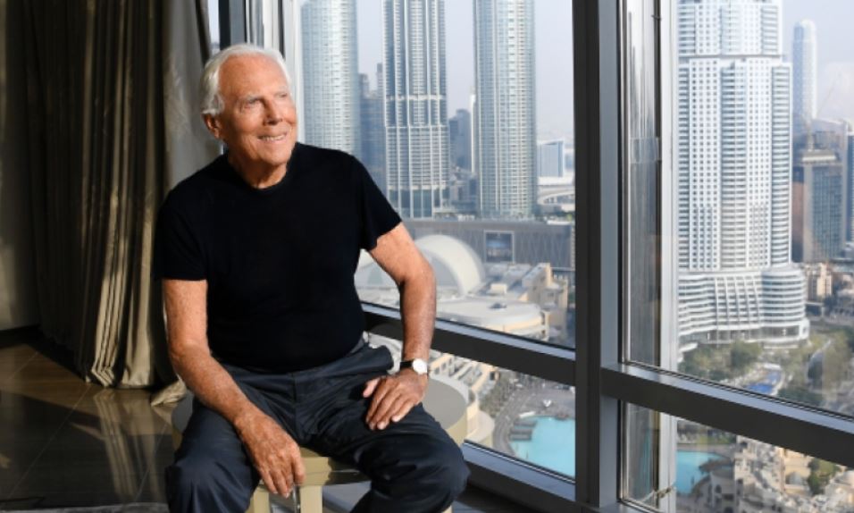 Giorgio Armani: Χρειάστηκε να απομακρυνθεί από το σπίτι του εξαιτίας της φωτιάς στην Ιταλία