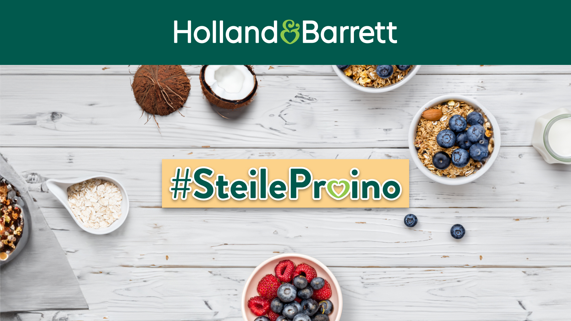 <strong>#SteileProino:</strong> Τα Holland & Barrett έστειλαν θρεπτικό πρωινό σε αυτούς τους φίλους... που το ξεχνάνε!