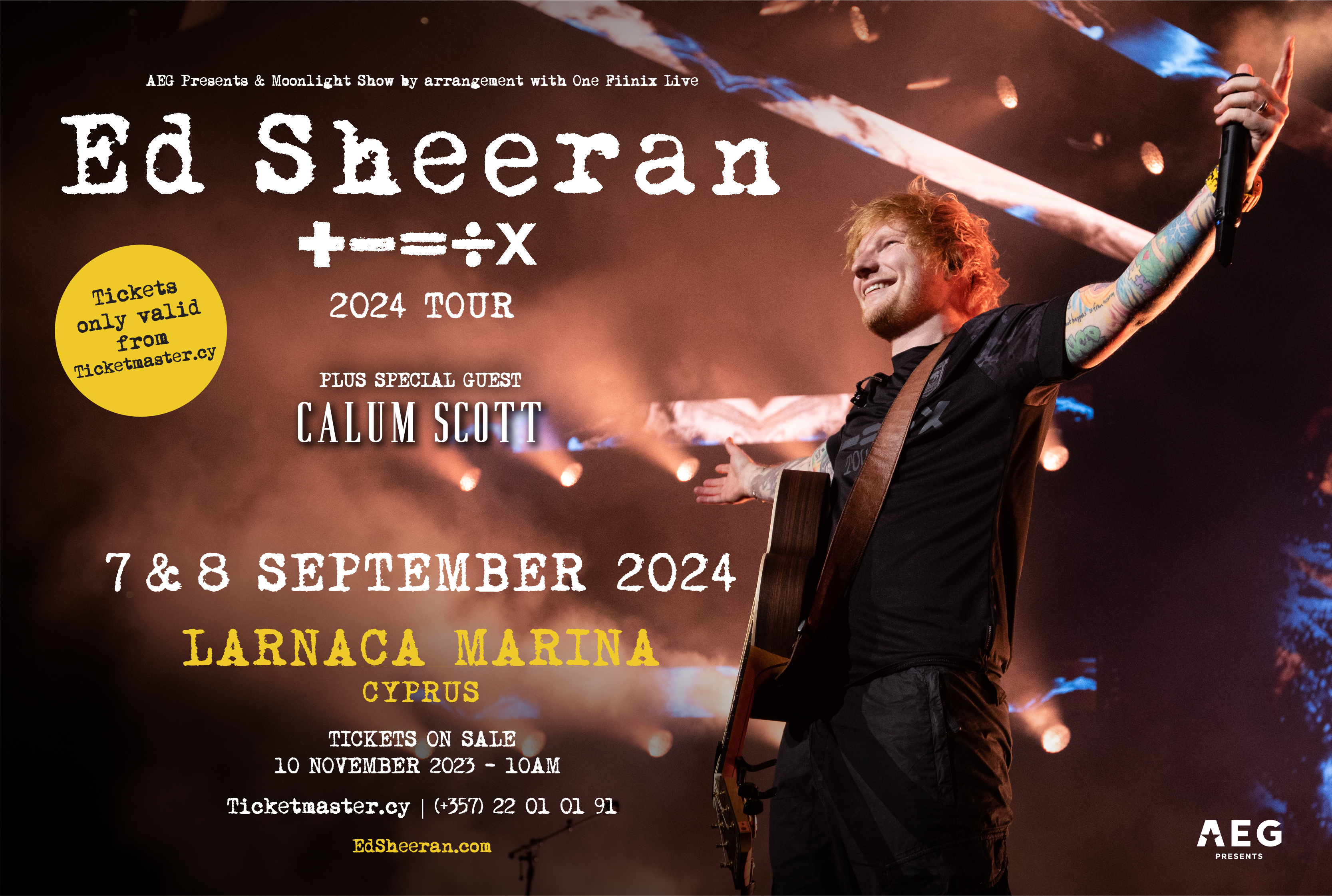 Ed Sheeran Mathematics Tour