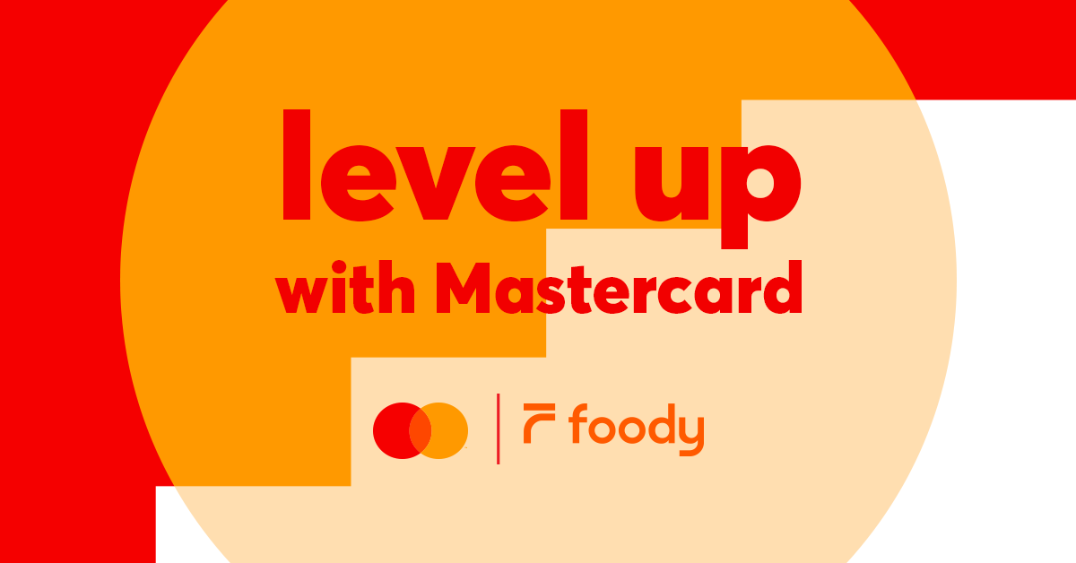 Κάνε“LevelUpwithMastercard®” με το Foody και κέρδισε εκπτώσεις και πλούσια δώρα