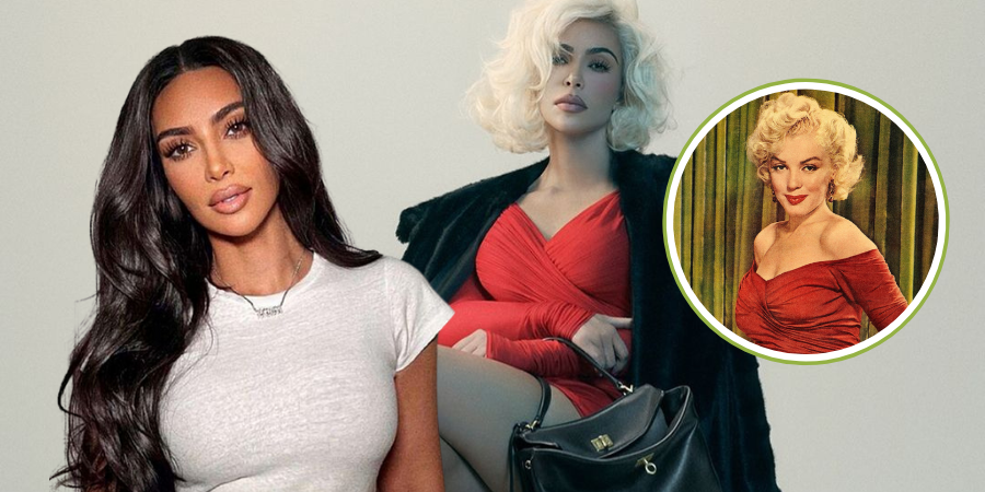Η Kim Kardashian μεταμορφώθηκε σε Marilyn Monroe για τη νέα καμπάνια του οίκου Balenciaga