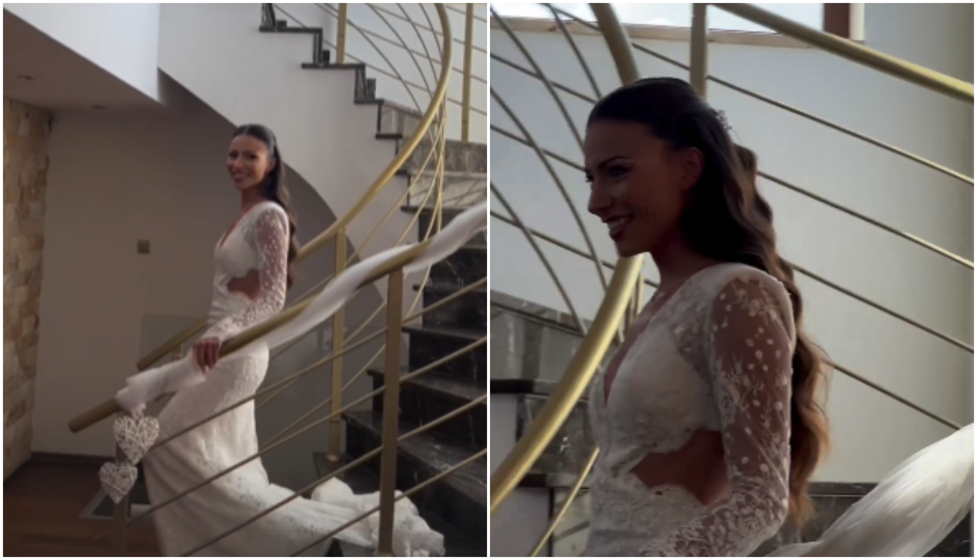 Γάμος Αντρέα Γεωργίου: Το εντυπωσιακό  bridal look της Σιμώνης