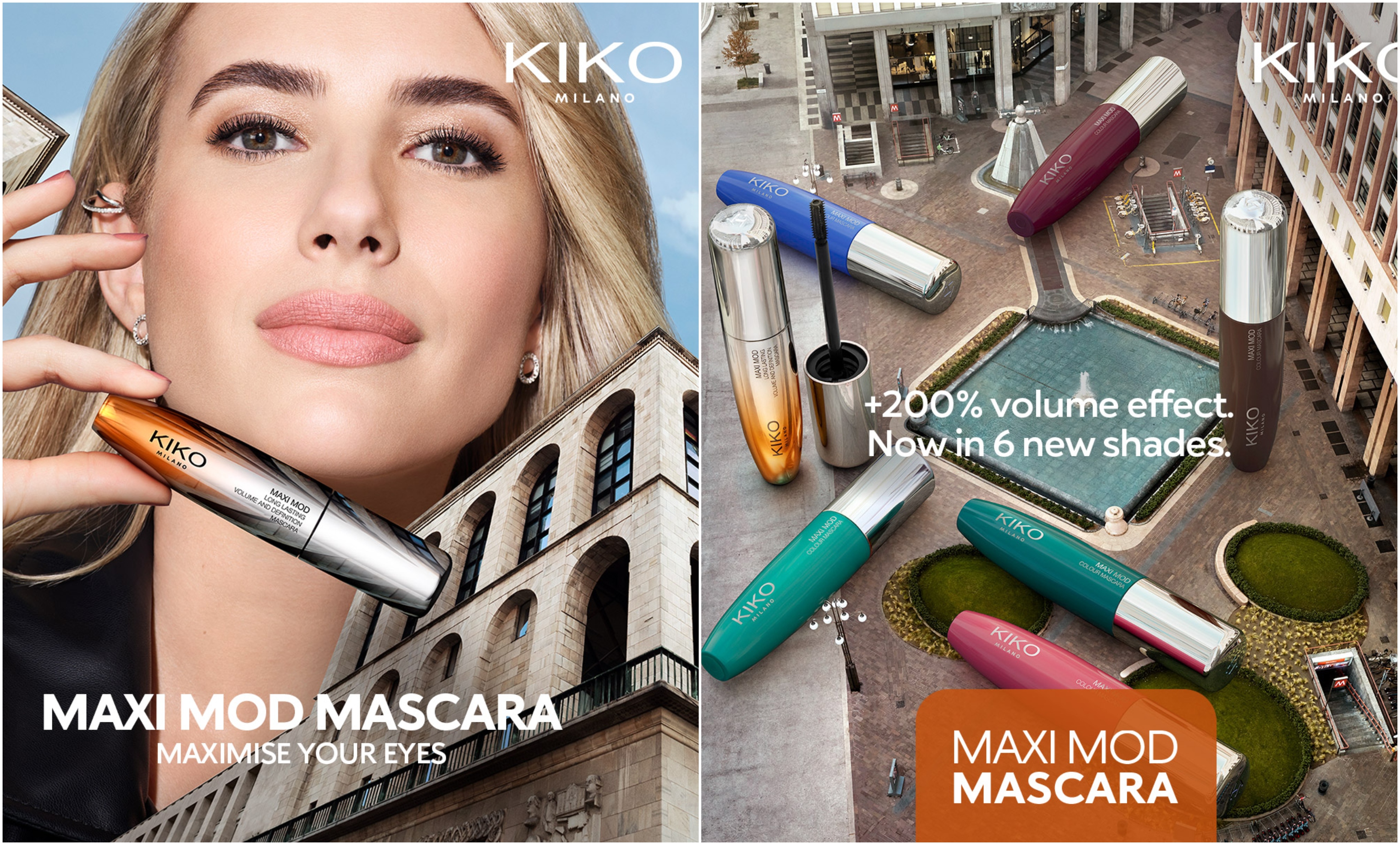 Το νέο Maxi Mod look: Μια νέα δημιουργική καμπάνια της Kiko Milano σε συνεργασία με την Emma Roberts