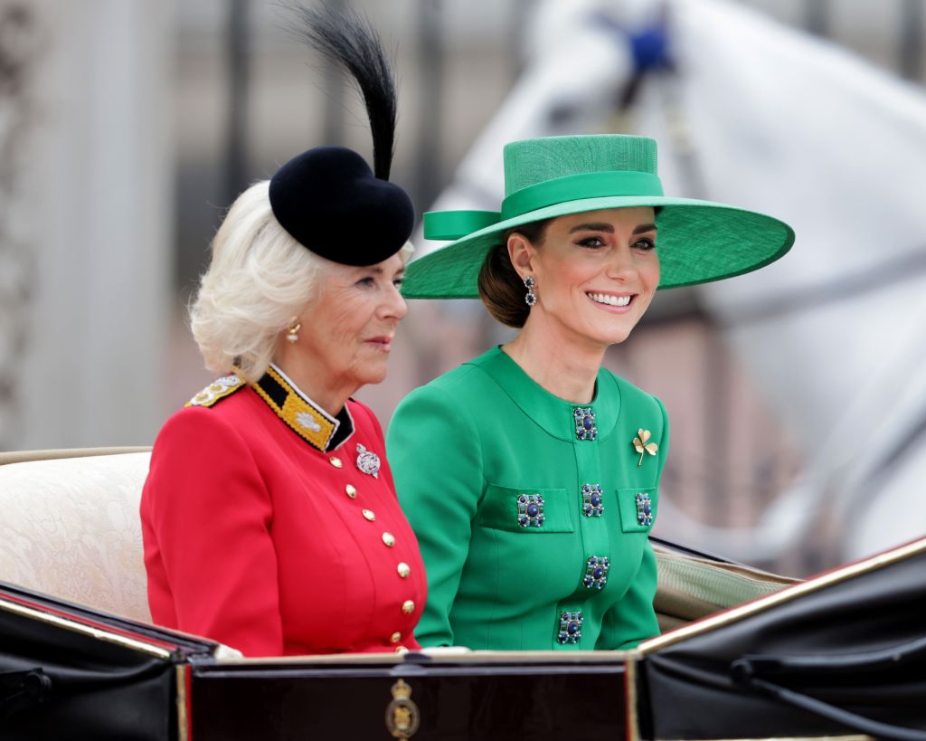 Εκθαμβωτική στα πράσινα η Kate Middleton στο Trooping the Colour